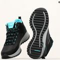 Women's trekking shoes SKECHERS Arch Fit Discover Elevation Gain black/blue 10