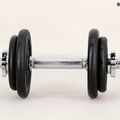 TOORX 10kg cast iron dumbbell in case 4638 9