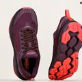 Women's running shoes HOKA Challenger ATR 5 italian plum/poppy red 14