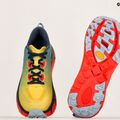 HOKA men's running shoes Mafate Speed 3 provincial blue/fiesta 10
