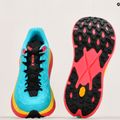HOKA Tecton X men's running shoes scuba blue/diva pink 13