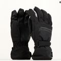 Reusch Stanley Gtx black/white ski gloves 9