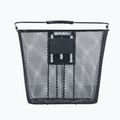 Basil Bilbao BE front bicycle basket + Baseasy Stem Holder black 2
