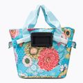 Basil Bloom Field Carry All Basket bike handlebar bag blue 3