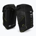 Basil Miles Double Bag bike panniers black B-17751