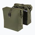 Basil Soho Nordlicht Double Bag MIK 41 l moss green bicycle pannier 2