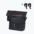 Bike trunk bag Basil City Shopper MIK Hooks 16 l black 2