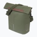 Bike carrier bag Basil City Shopper Vegan Leather 16 l moss green 2