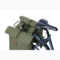 Basil City Double Vegan Leather 32 l green bicycle panniers 6