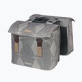 Basil Elegance Double Bag MIK bike pannier 40-49 l chateau taupe 2