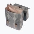 Basil Elegance Double Bag MIK bike pannier 40-49 l chateau taupe 3
