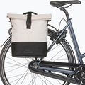 Bike bag Basil Cove Shopper MIK Hooks 16 l off white/black 6