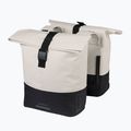Bike pannier Basil Cove Double Pannier Bag 32 l off white/black