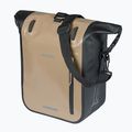 Bike pannier Basil Rivo M Single Bag MIK Hooks 12-15 l sand/black