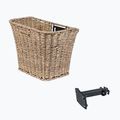 Basil Bremen Rattan Look FM+FM Stem Holder seagrass front bike basket