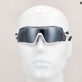 Tifosi Davos smoke/ac red/clear cycling glasses 8