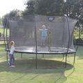 EXIT Silhouette 391 cm garden trampoline black 705234 7