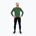 Men's Rogelli Essential army green cycling longsleeve 2