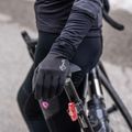 Women's cycling gloves Rogelli Laval Mid Season LW Windproof black 5