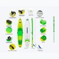 SUP board Mistral Adventurist Air 12'6" x 30 (V2) green/yellow 19