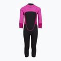 Children's swimming wetsuit Mistral Breeze 76 2,5/2mm Kids Suit black/pink 2
