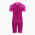 Children's swimming wetsuit Mistral Breeze 76 2,5/2mm Kids Shorty pink 3