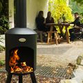 Outdoor fireplace BonFeu Bonbini black 7