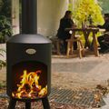 Outdoor fireplace BonFeu Bonbini black 9