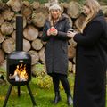 Outdoor fireplace BonFeu Bonselo black 11