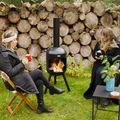 Outdoor fireplace BonFeu Bonselo black 12