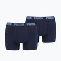 Men's PUMA Basic boxer shorts 2 pairs navy