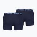 Men's PUMA Basic boxer shorts 2 pairs navy 2