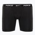 Men's Nike Everyday Cotton Stretch Boxer Brief 3Pk MP1 white/grey heather / black 2