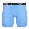 Men's boxers Nike Everyday Cotton Stretch 3 pairs swoosh print/grey/university blue 2