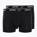 Men's boxer shorts Nike Everyday Cotton Stretch Trunk 2Pk IEV black