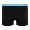 Men's boxer shorts Nike Everyday Cotton Stretch Trunk 3 pairs black/pear/aquarius/cark team red 3