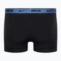 Men's Nike Everyday Cotton Stretch Trunk boxer shorts 3 pairs black/blue/fuchsia/orange 3