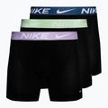 Men's Nike Dri-Fit Essential Micro Boxer Brief 3 pairs blue.green/violet