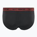 Men's Nike Everyday Cotton Stretch Brief 3 pairs cyber black/heather grey/dark pony 3