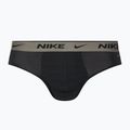 Men's Nike Everyday Cotton Stretch Brief 3 pairs cyber black/heather grey/dark pony 5