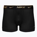 Men's boxer shorts Nike Everyday Cotton Stretch Trunk 3 pairs black silver/red gold/black gold 2