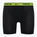 Nike Everyday Cotton Stretch men's boxer shorts 3 pairs cyber black/heather grey/dark pony 2