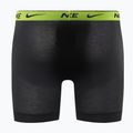 Nike Everyday Cotton Stretch men's boxer shorts 3 pairs cyber black/heather grey/dark pony 3