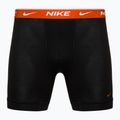 Men's Nike Everyday Cotton Stretch boxer shorts 3 pairs black team orange/red/black 3