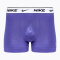 Men's boxer shorts Nike Everyday Cotton Stretch Trunk 3 pairs dustycactus/black/arm navy 3