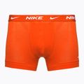 Men's boxer shorts Nike Everyday Cotton Stretch Trunk 3 pairs team orange/uni red/black 2