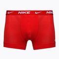 Men's boxer shorts Nike Everyday Cotton Stretch Trunk 3 pairs team orange/uni red/black 3