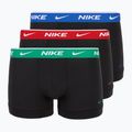 Men's Nike Everyday Cotton Stretch Trunk 3 pairs multicolour