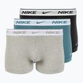 Men's Nike Everyday Cotton Stretch Trunk 3 pairs multicolour