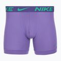 Men's Nike Dri-Fit Essential Micro Boxer Brief 3 pairs green shock/wild violet/black txtd wb 3